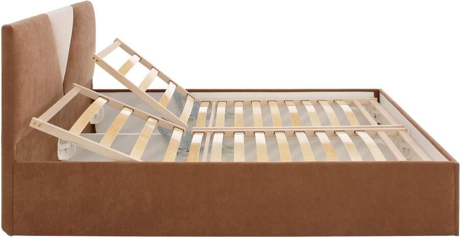 Westfalia Polsterbetten Gestoffeerd bed Malibu met bedkist bij uitvoering met matras - Foto 6