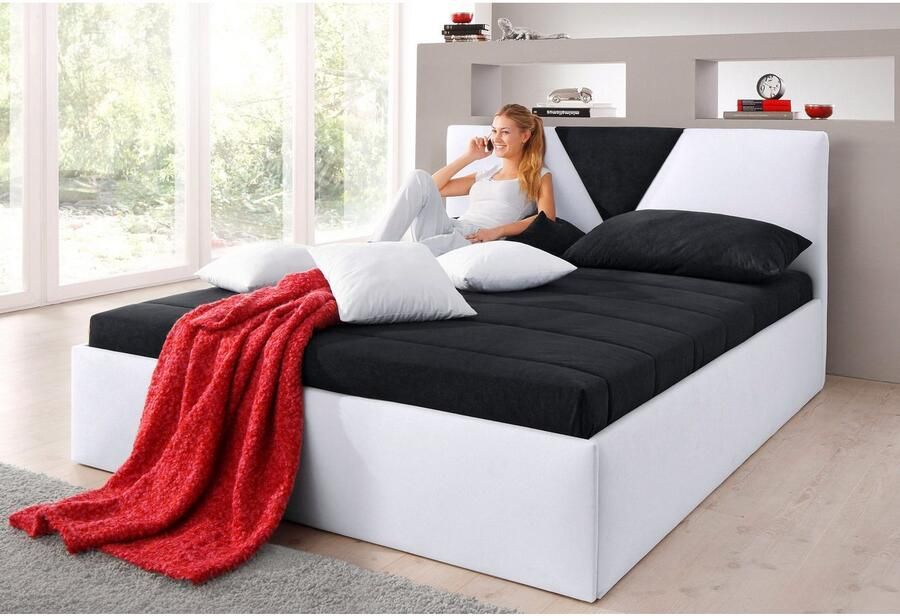 Westfalia Polsterbetten Gestoffeerd bed Malibu met bedkist bij uitvoering met matras - Foto 2