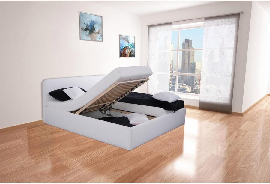 Westfalia Polsterbetten Gestoffeerd bed met bedkist bij uitvoering met matras - Foto 2
