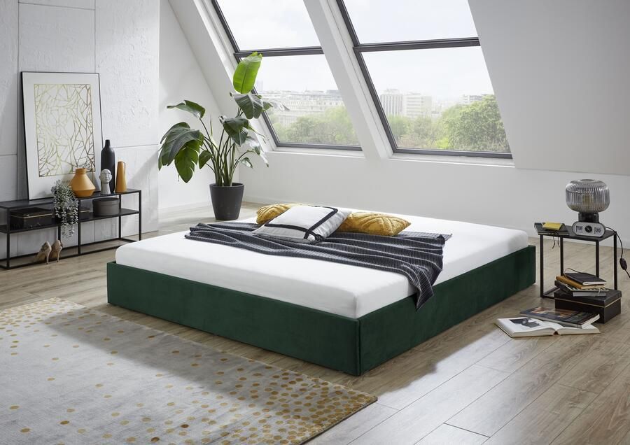 Westfalia Polsterbetten Gestoffeerd bed OSAKA ook verkrijgbaar zonder matras of in h2 h3 en h4 - Foto 4