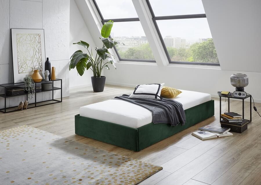 Westfalia Polsterbetten Gestoffeerd bed OSAKA ook verkrijgbaar zonder matras of in h2 h3 en h4 - Foto 4