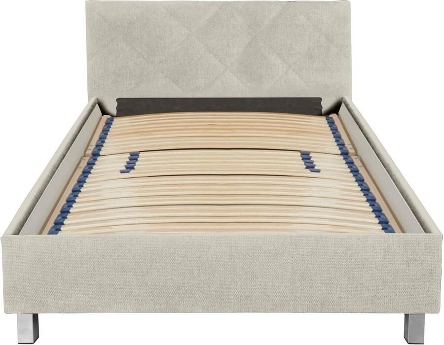 Westfalia Polsterbetten Gestoffeerd bed Padua met ruitvormig quiltwerk keuze uit 3 verschillende typen matrassen - Foto 5