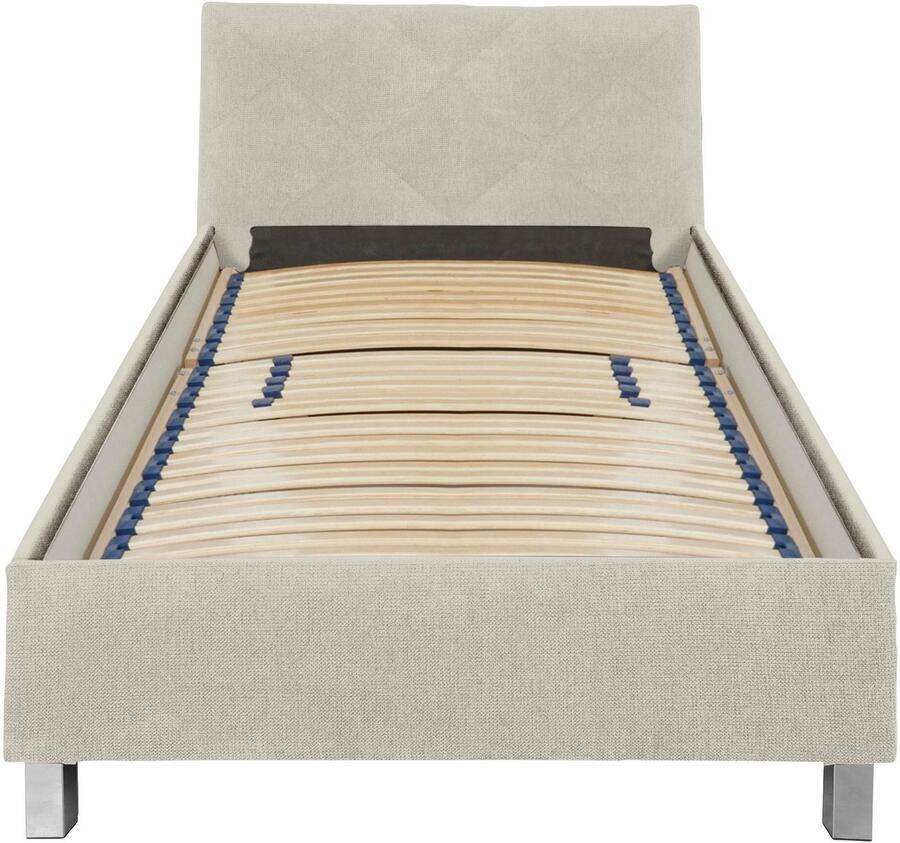 Westfalia Polsterbetten Gestoffeerd bed Padua met ruitvormig quiltwerk keuze uit 3 verschillende typen matrassen