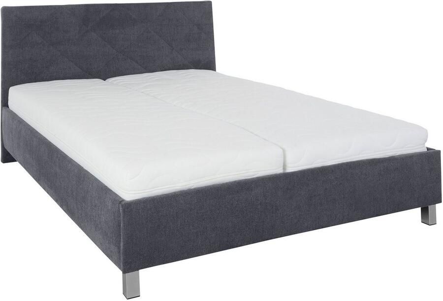 Westfalia Polsterbetten Gestoffeerd bed Padua met ruitvormig quiltwerk keuze uit 3 verschillende typen matrassen - Foto 4