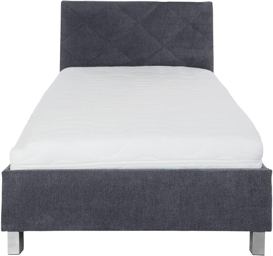 Westfalia Polsterbetten Gestoffeerd bed Padua met ruitvormig quiltwerk keuze uit 3 verschillende typen matrassen