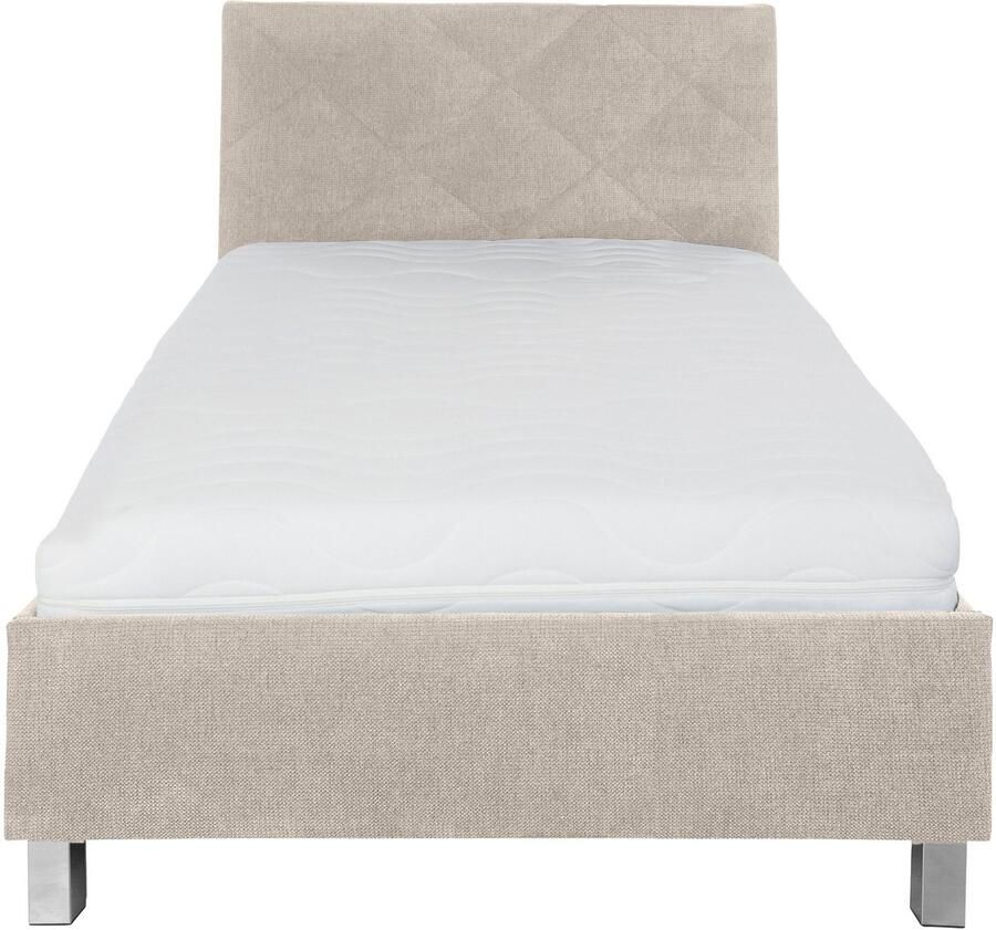 Westfalia Polsterbetten Gestoffeerd bed Padua met ruitvormig quiltwerk keuze uit 3 verschillende typen matrassen - Foto 2