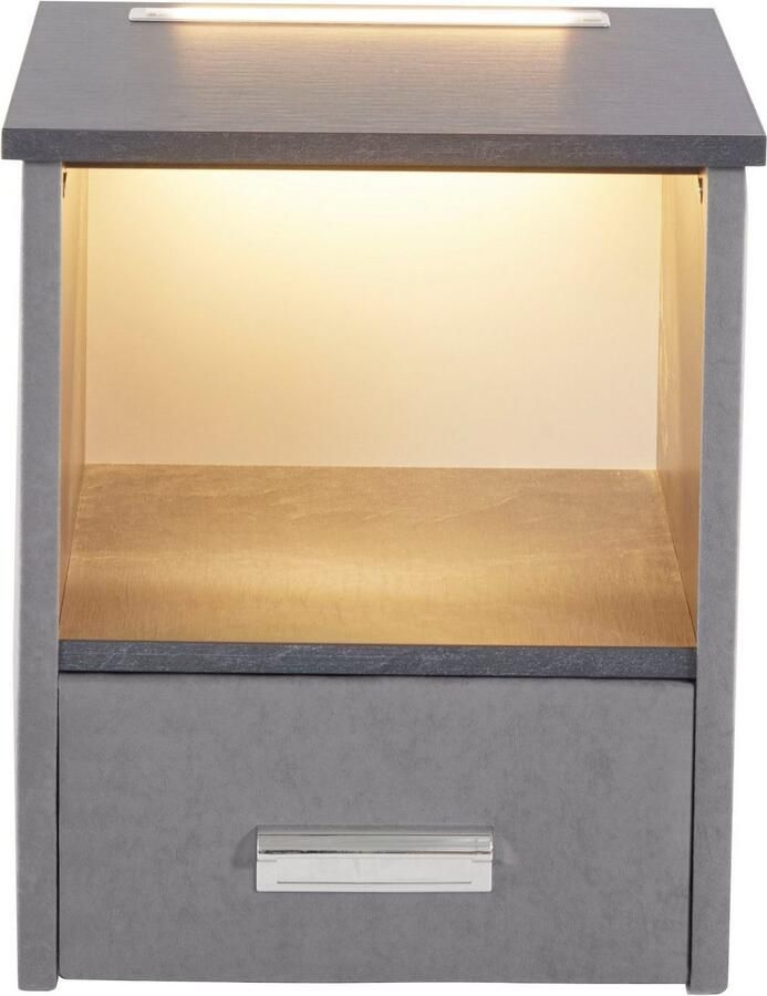 Westfalia Polsterbetten Nachtkastje BRILON naar keuze met indirecte ledverlichting - Foto 5