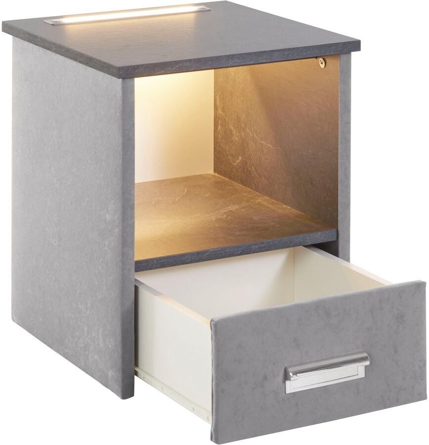 Westfalia Polsterbetten Nachtkastje BRILON naar keuze met indirecte ledverlichting