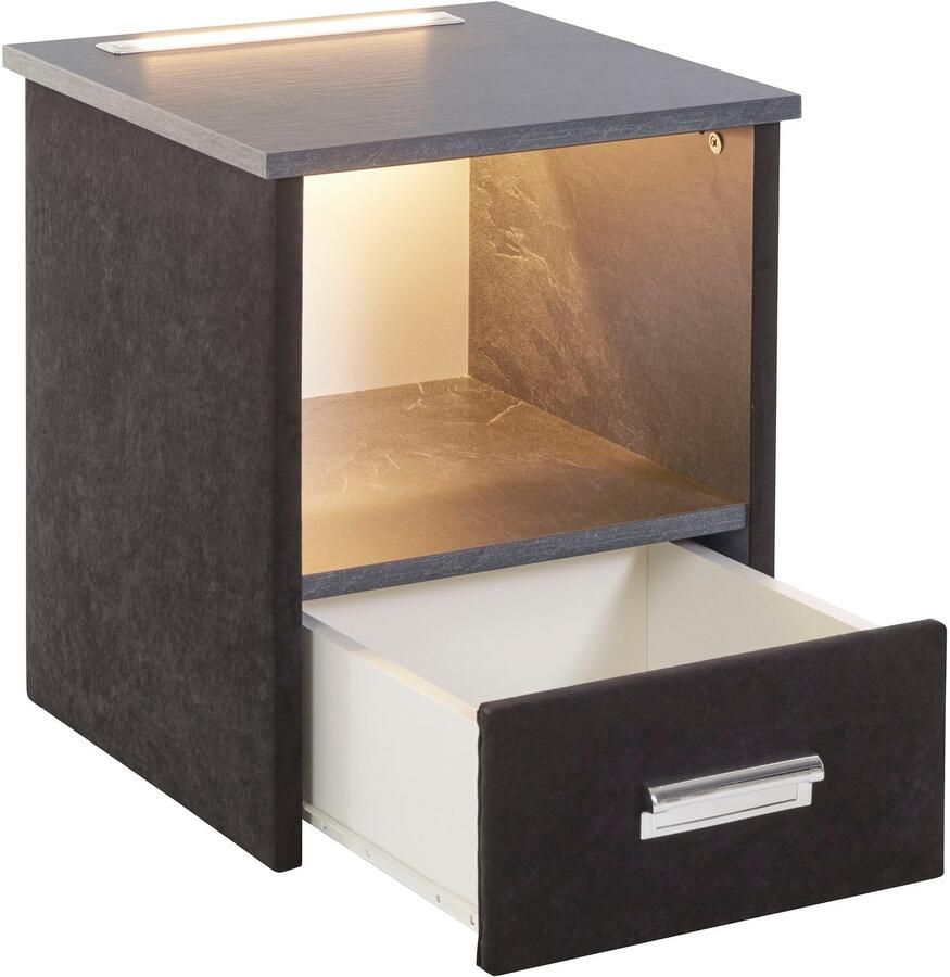 Westfalia Polsterbetten Nachtkastje BRILON naar keuze met indirecte ledverlichting