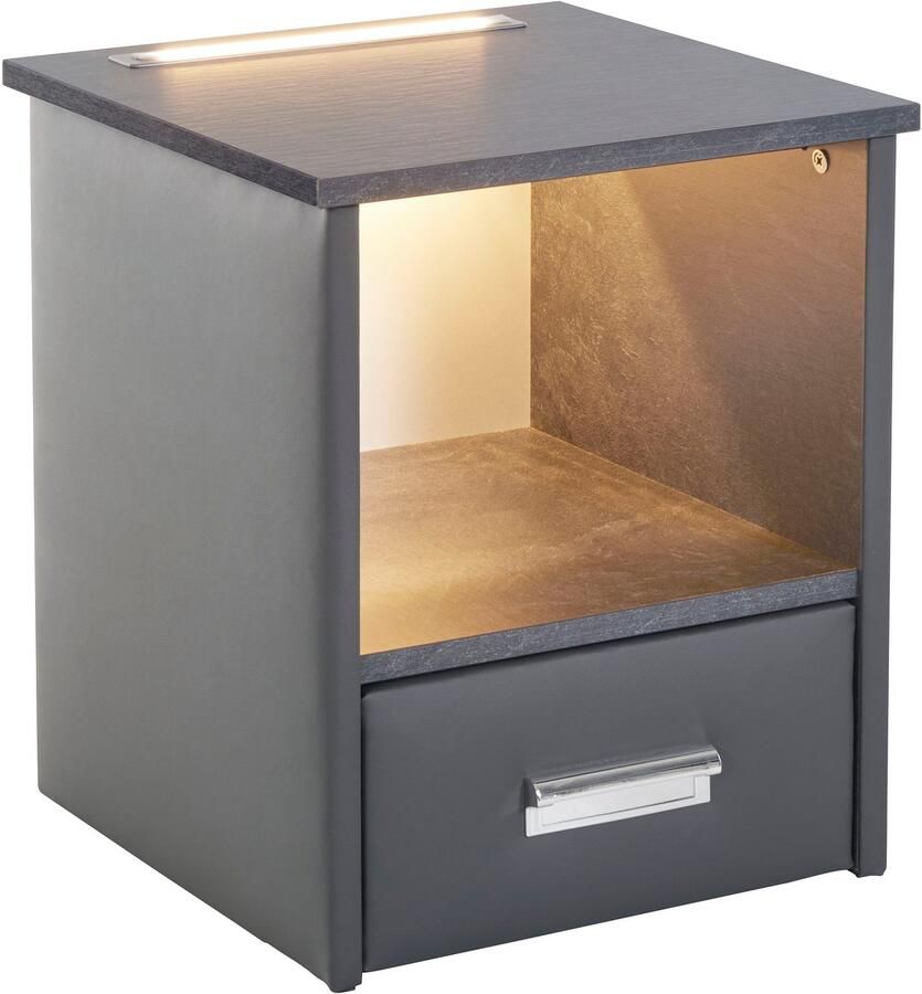 Westfalia Polsterbetten Nachtkastje BRILON naar keuze met indirecte ledverlichting - Foto 3