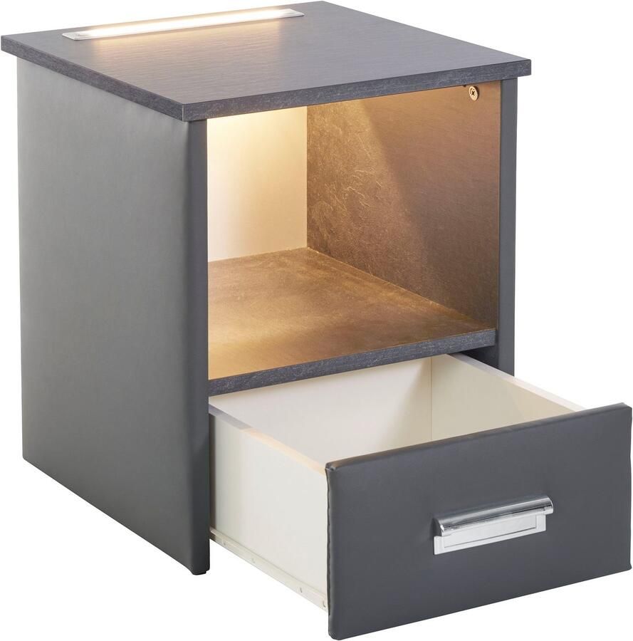 Westfalia Polsterbetten Nachtkastje BRILON naar keuze met indirecte ledverlichting