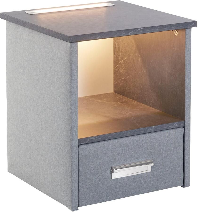 Westfalia Polsterbetten Nachtkastje BRILON naar keuze met indirecte ledverlichting - Foto 3