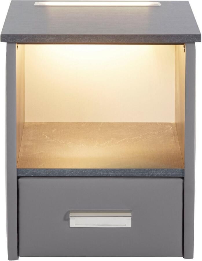 Westfalia Polsterbetten Nachtkastje BRILON naar keuze met indirecte ledverlichting - Foto 4