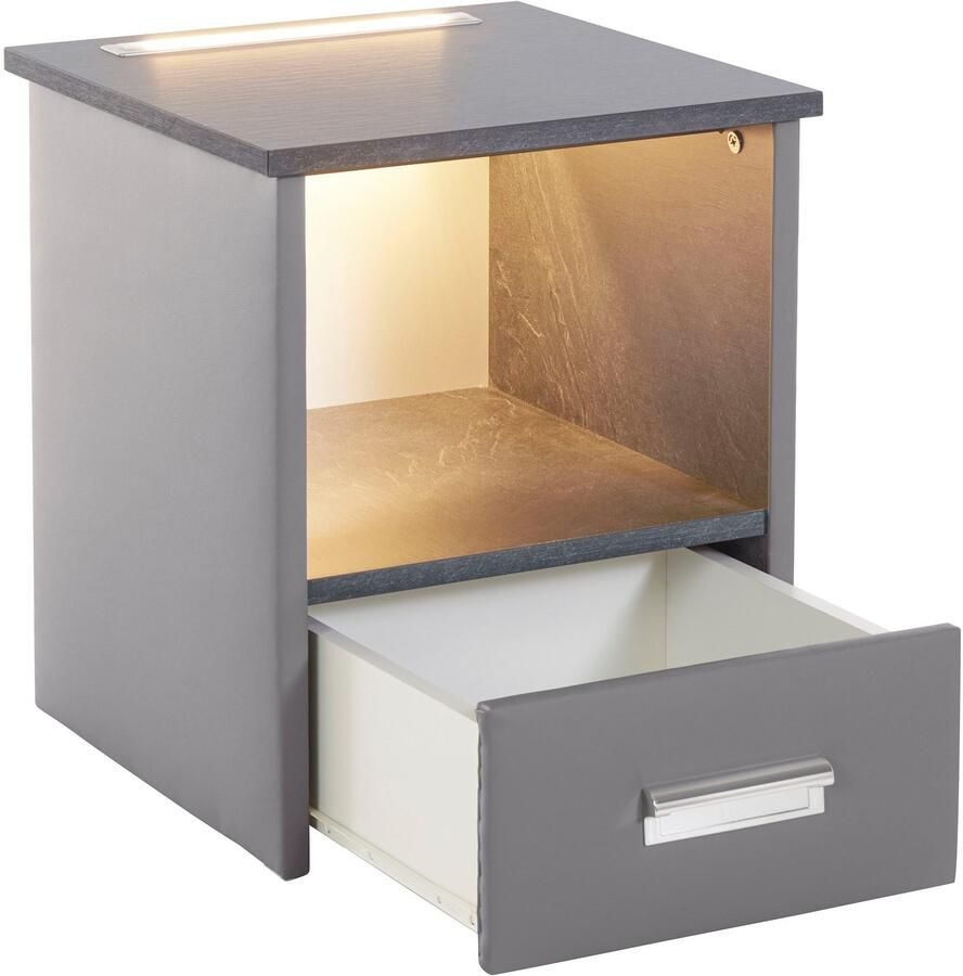 Westfalia Polsterbetten Nachtkastje BRILON naar keuze met indirecte ledverlichting