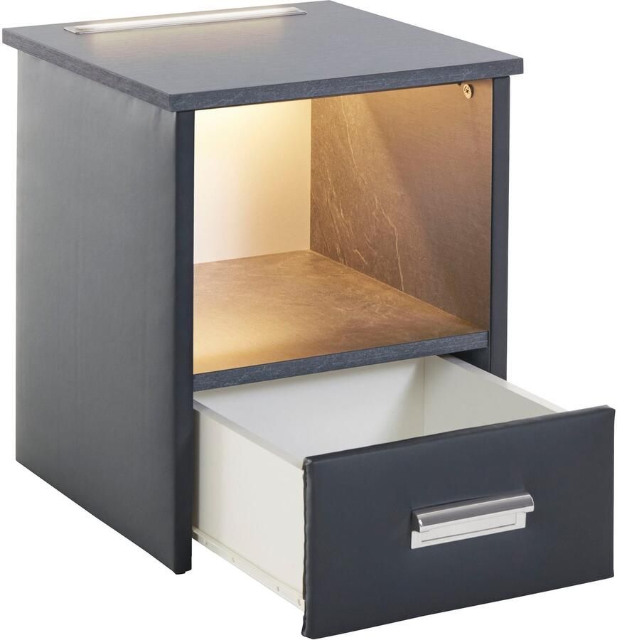 Westfalia Polsterbetten Nachtkastje BRILON naar keuze met indirecte ledverlichting