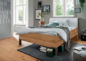 WIEMANN Futonbed Monaco met bekleed hoofdbord
