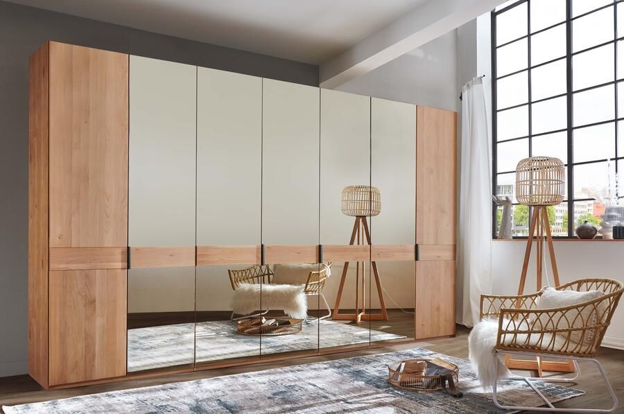 WIEMANN Draaideurkast Cardiff massief houten deuren in combinatie met glazen of spiegeldeuren - Foto 9