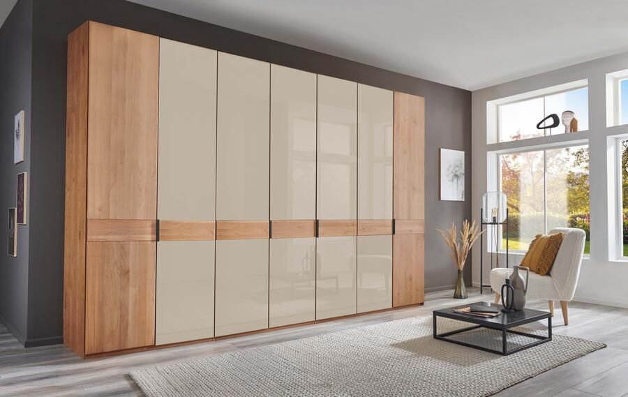 WIEMANN Draaideurkast Cardiff massief houten deuren in combinatie met glazen of spiegeldeuren - Foto 9