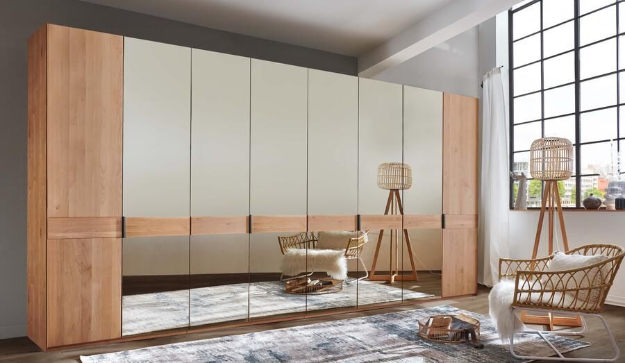 WIEMANN Draaideurkast Cardiff massief houten deuren in combinatie met glazen of spiegeldeuren - Foto 9