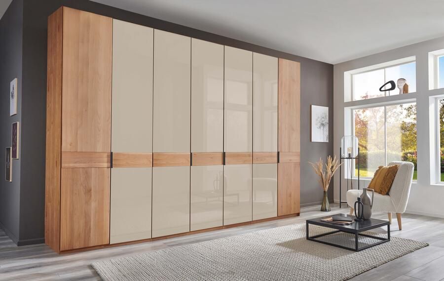 WIEMANN Draaideurkast Cardiff massief houten deuren in combinatie met glazen of spiegeldeuren - Foto 9