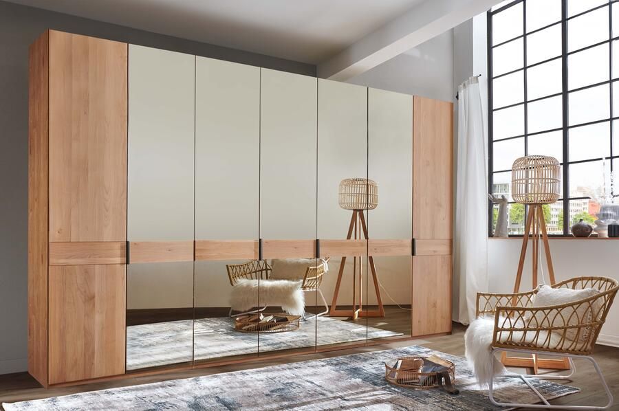 WIEMANN Draaideurkast Cardiff massief houten deuren in combinatie met glazen of spiegeldeuren - Foto 9