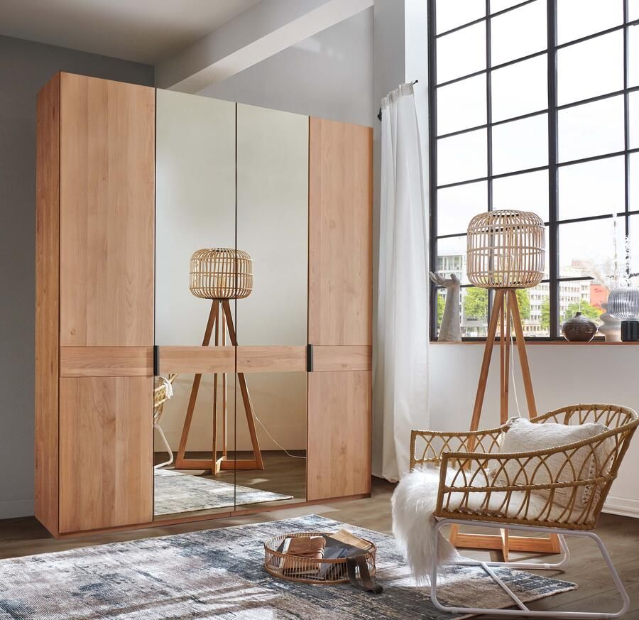 WIEMANN Draaideurkast Cardiff massief houten deuren in combinatie met glazen of spiegeldeuren - Foto 9