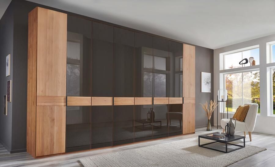 WIEMANN Draaideurkast Cardiff massief houten deuren in combinatie met glazen of spiegeldeuren - Foto 9