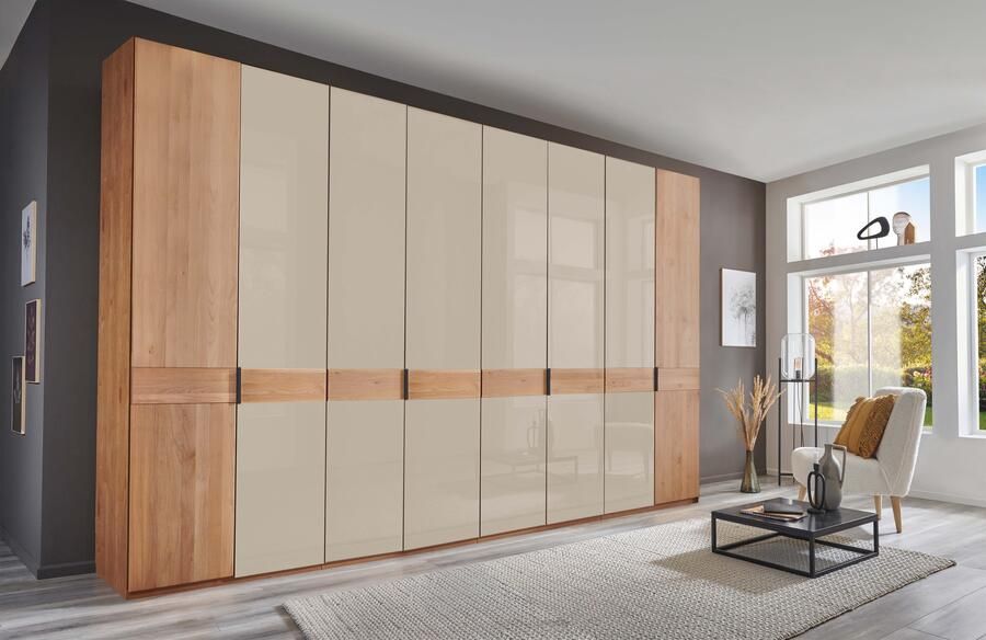 WIEMANN Draaideurkast Cardiff massief houten deuren in combinatie met glazen of spiegeldeuren - Foto 9