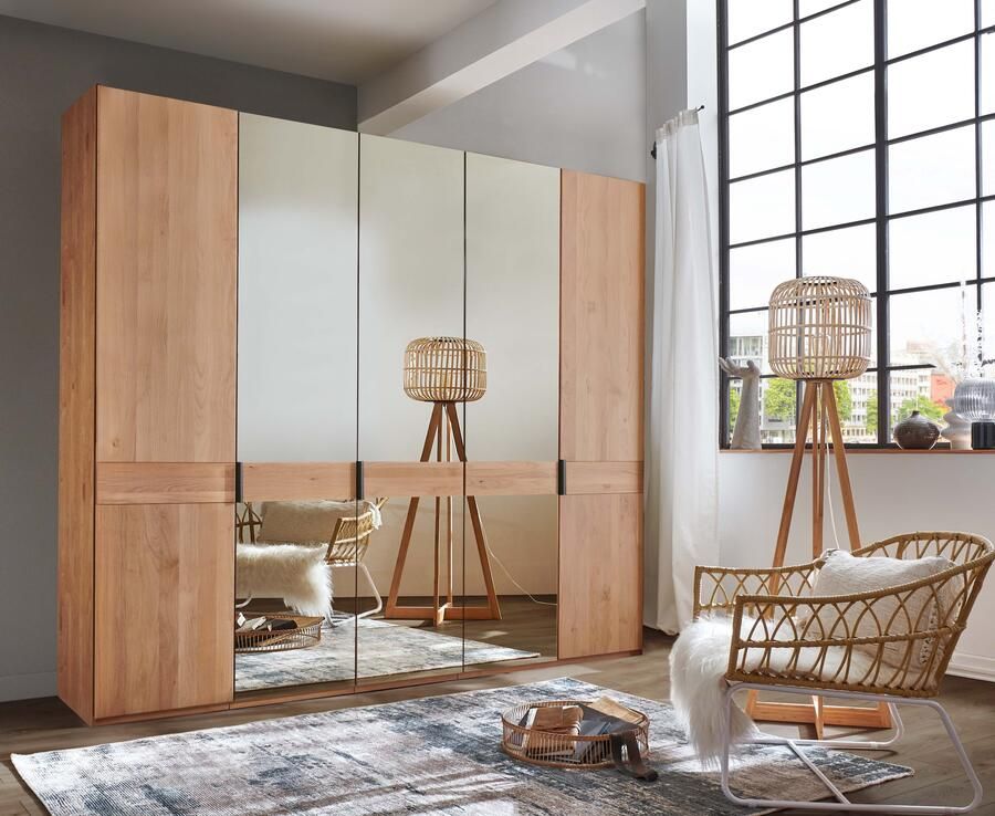 WIEMANN Draaideurkast Cardiff massief houten deuren in combinatie met glazen of spiegeldeuren - Foto 9