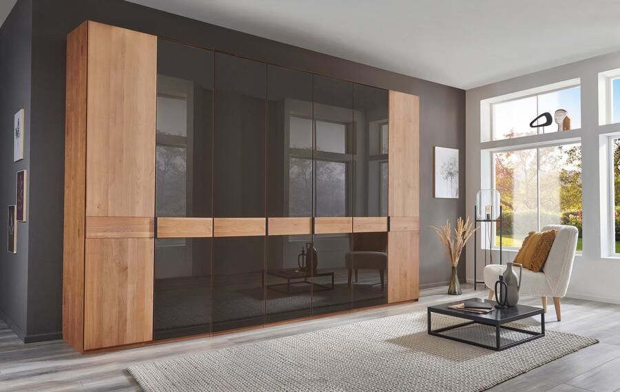 WIEMANN Draaideurkast Cardiff massief houten deuren in combinatie met glazen of spiegeldeuren - Foto 9