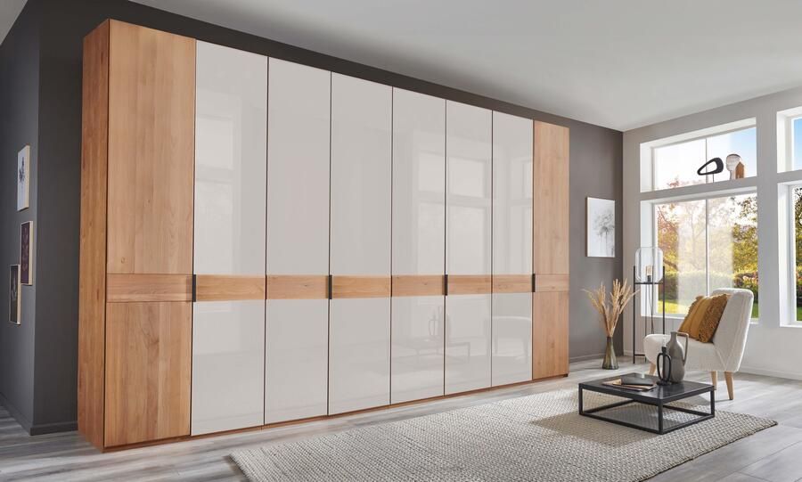 WIEMANN Draaideurkast Cardiff massief houten deuren in combinatie met glazen of spiegeldeuren - Foto 9