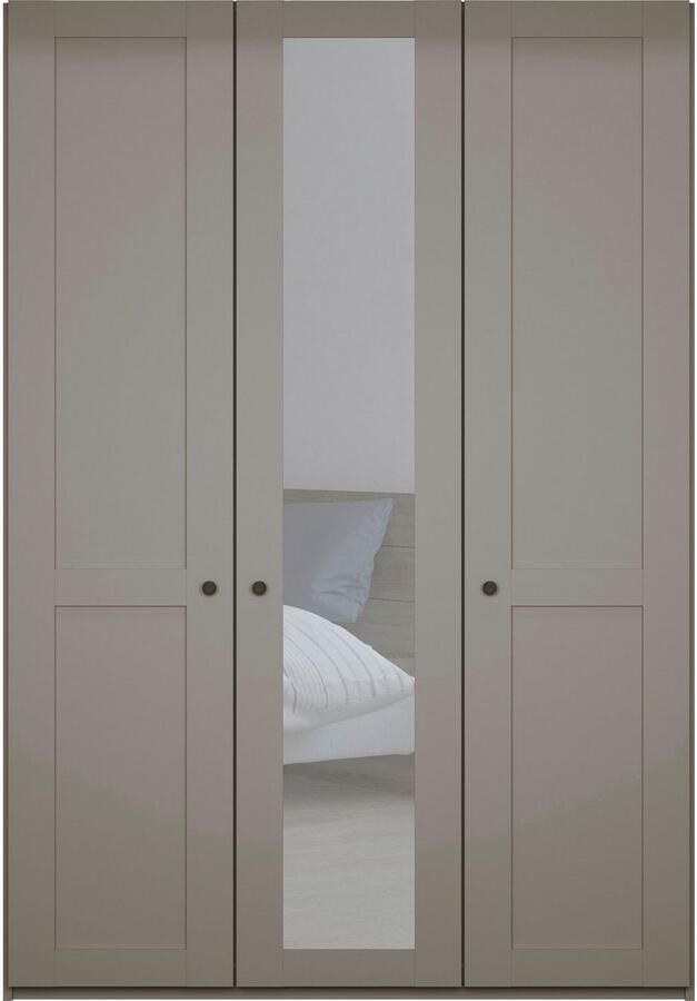 WIEMANN Draaideurkast Göteborg met 95° openingshoek made in Germany inclusief spiegel en deurdemper moderne landelijke stijl - Foto 3