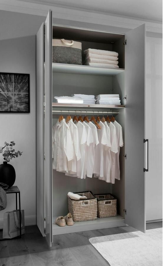 WIEMANN Draaideurkast Monaco made in Germany chic glazen front in verschillende kleuren - Foto 5