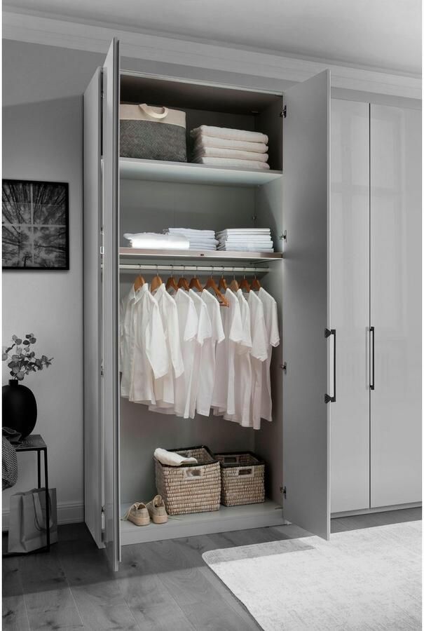 WIEMANN Draaideurkast Monaco made in Germany chic glazen front in verschillende kleuren - Foto 5