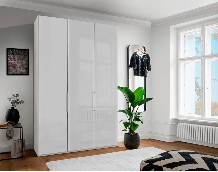 WIEMANN Draaideurkast Monaco made in Germany chic glazen front in verschillende kleuren - Foto 3