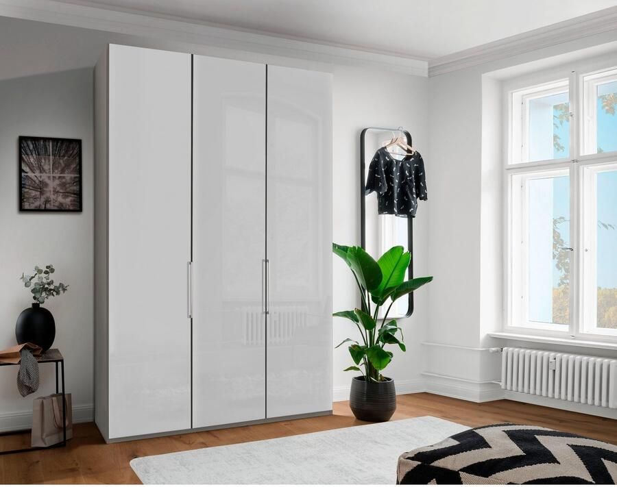 WIEMANN Draaideurkast Monaco made in Germany chic glazen front in verschillende kleuren - Foto 3