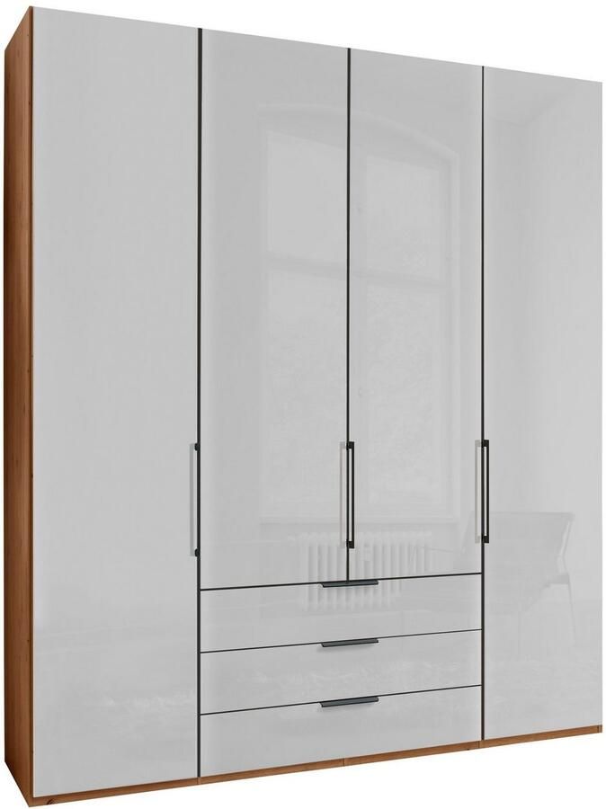 WIEMANN Draaideurkast Monaco met glazen front en hoogwaardig beslag inclusief demping - Foto 3