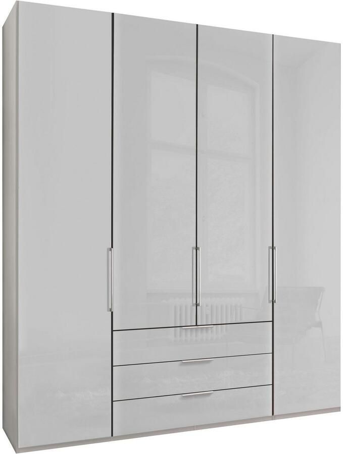 WIEMANN Draaideurkast Monaco met glazen front en hoogwaardig beslag inclusief demping - Foto 3