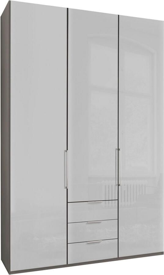 WIEMANN Draaideurkast Monaco met glazen front en hoogwaardig beslag inclusief demping - Foto 5