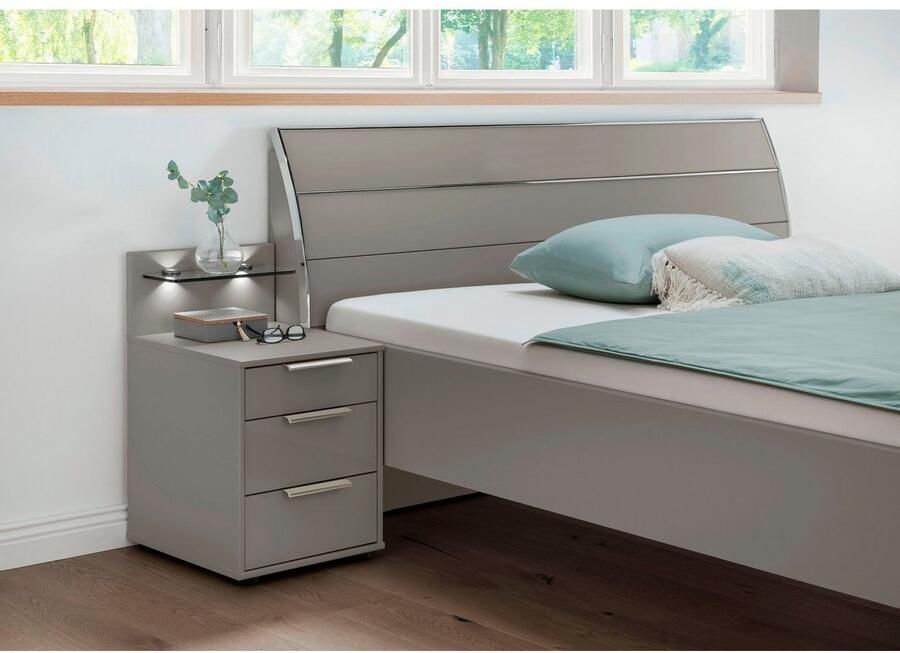WIEMANN Futonbed Monaco 4-voudig in hoogte verstelbaar met stijlvol houten hoofdbord made in germany - Foto 2