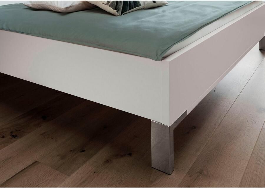 WIEMANN Futonbed Monaco Bedframe comfortabel gestoffeerd hoofdbord Gestoffeerd hoofdeinde van kunstleer verschillende maten in comforthoogte - Foto 3