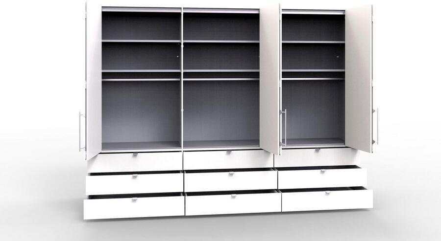 WIEMANN Kledingkast Loft Glazen front - Foto 6