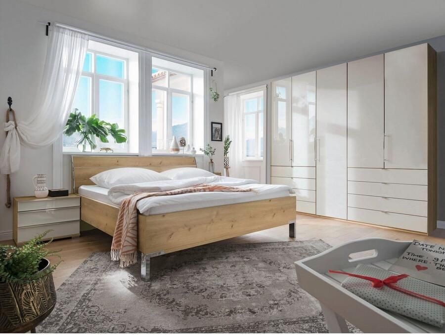 WIEMANN Vouwdeurkast Loft Kledingkast Kast Linnenkast met glazen front - Foto 3