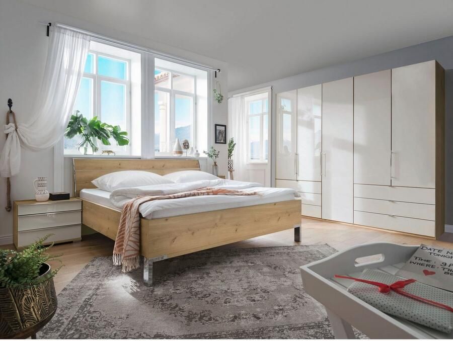 WIEMANN Vouwdeurkast Loft Kledingkast Kast Linnenkast met glazen front - Foto 3