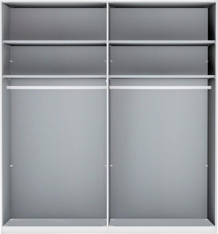 WIEMANN Vouwdeurkast Monaco met glazen front en hoogwaardig beslag - Foto 2