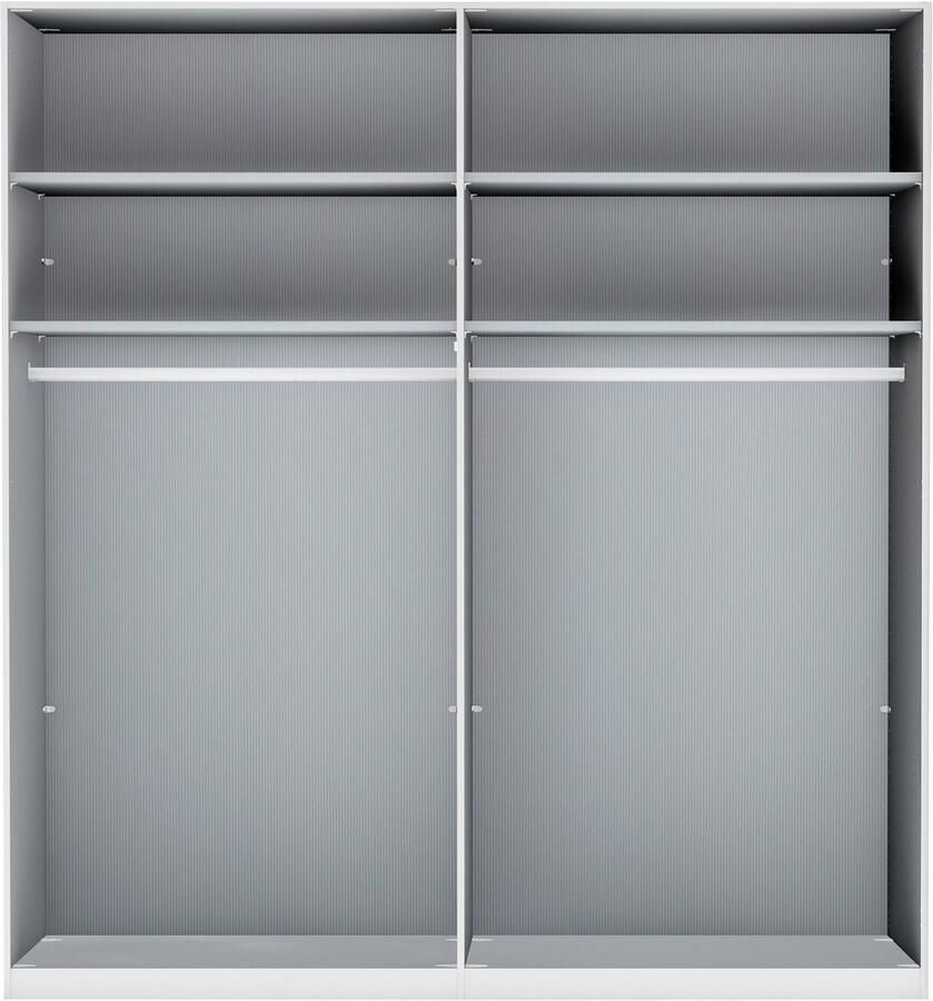 WIEMANN Vouwdeurkast Monaco met glazen front en hoogwaardig beslag - Foto 2