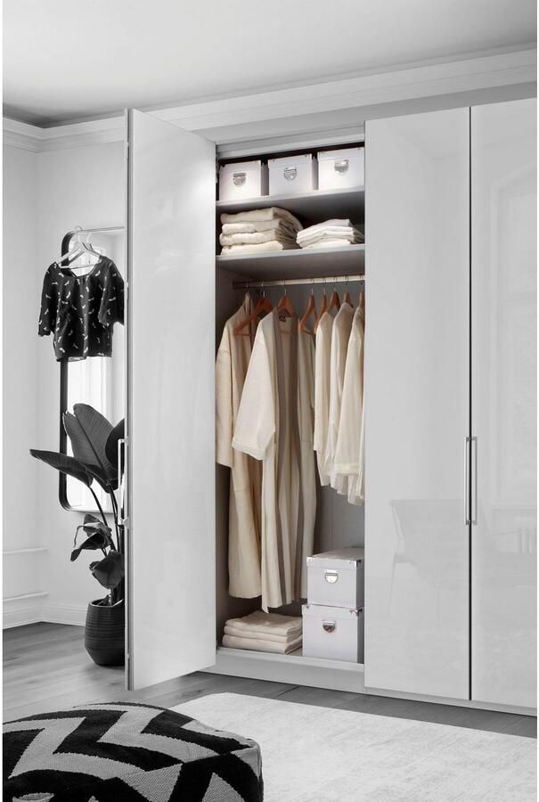 WIEMANN Vouwdeurkast Monaco met glazen front en hoogwaardig beslag - Foto 5