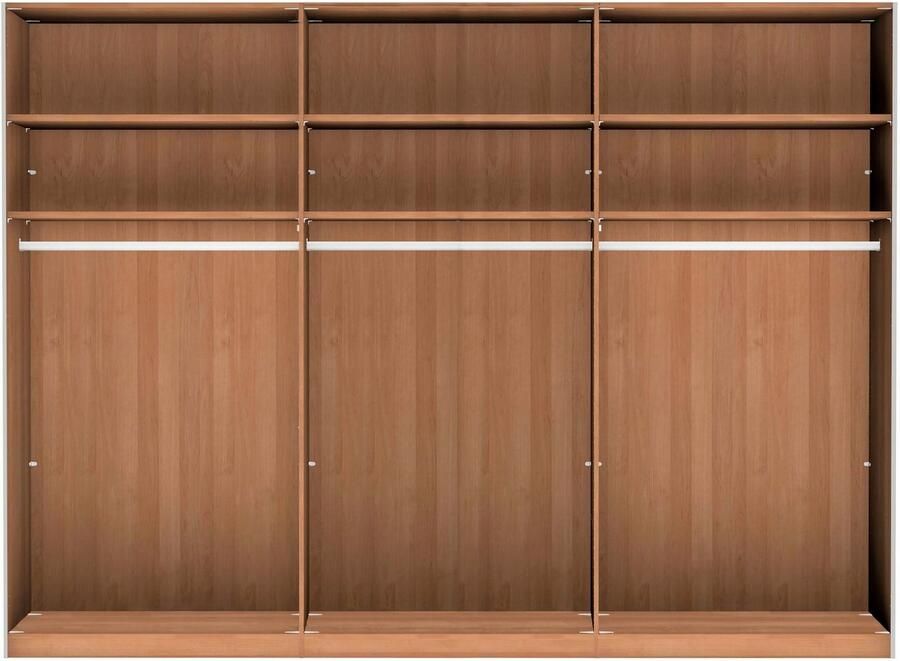 WIEMANN Zweefdeurkast Cardiff met massief houten deuren en spiegel - Foto 2