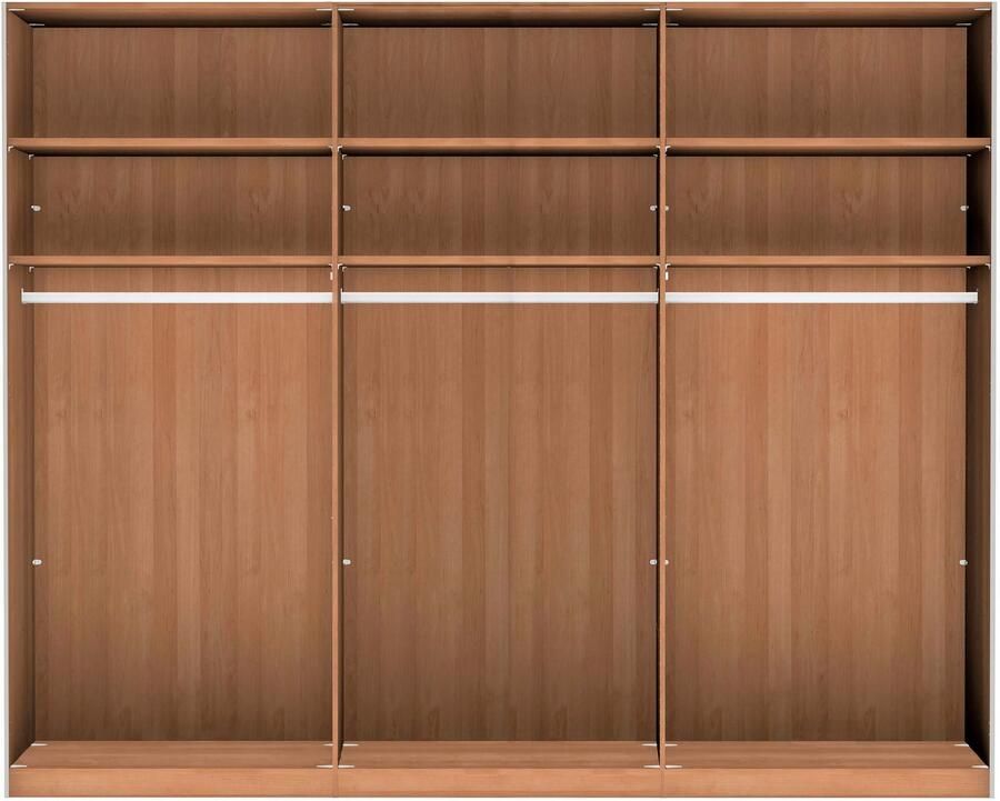 WIEMANN Zweefdeurkast Cardiff met massief houten deuren en spiegel - Foto 2