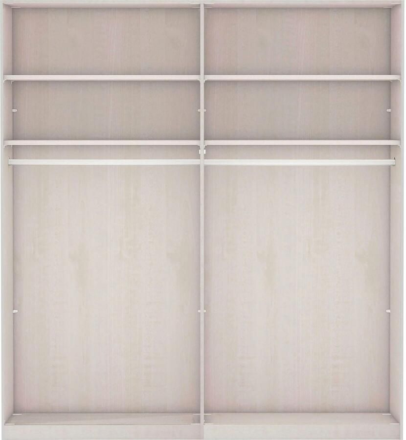 WIEMANN Zweefdeurkast Göteborg Horizontale strook en greeplijsten in rompkleurtint - Foto 2